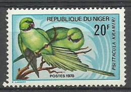 Niger 1971 Mi 276 MNH  (LZS5 NGR276) - Papegaaien, Parkieten