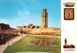 ESPAGNE - Lleida - Cathédrale De La Seu Vella - Colorisé - Carte Postale - Lérida