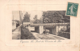 91 VIGNEUX PONT DE CHEMIN DE FER - Vigneux Sur Seine