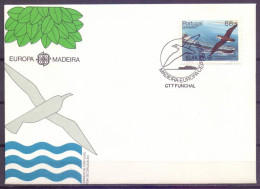 Madeira Islands 1986 Mi 106 FDC  (FDC ZE1 MDR106) - Marine Web-footed Birds