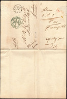 17.03.1861 Lettera Da Brozzo Per Gardone V.T. (BS), Completa Di Testo - Storia Postale