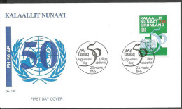 Greenland 1995 Mi 259 FDC  (FDC ZE3 GNL259) - ONU