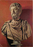 Art - Sculpture - Museo Capitolino - Sala Imperatori - Busto Di Marco Aurello - CPM - Voir Scans Recto-Verso - Sculptures