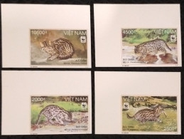 (WWF-456) W.W.F. Vietnam Viet Nam MNH Imperf Stamps 2010 : Fishing Cat - Ungebraucht