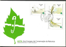 Portugal 1995 Mi 2063-2065 FDC  (FDC ZE1 PRT2063-2065) - Adler & Greifvögel