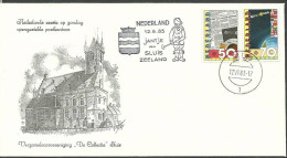 Netherlands 1983 Mi 1232-1233 FDC  (FDC ZE3 NTH1232-1233b) - Writers