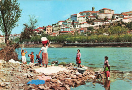 PORTUGAL - Coimbra - Lavadeiras No Mondego - Les Lavandières Du Mondego - Animé - Carte Postale - Coimbra