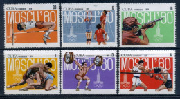 Cuba 1996 / Moscow Olympic Games MNH Juegos Olímpicos Moscú Olympische Spiele / Cu9815  29-28 - Summer 1980: Moscow