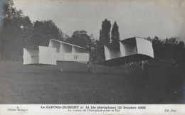 LE SANTOS DUMONT AEROPLANE 14 BIS 23 OCTOBRE 1906 LE LANCER DE L AEROPLANE AVANT LE VOL CPA BON ETAT - ....-1914: Precursores