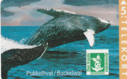 Denmark, KP 079, Pukkelhval /Buckelwal (Part Of Puzzle 2/2), Mint Only 3.500 Issued, 2 Scans.  Please Read - Denmark