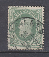 COB 30 Oblitération Centrale ECAUSSINNES - 1869-1883 Leopold II