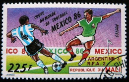 (dcbv-1316)  Mali    1986   Mi Nr 1075-76    Yv Nr  536-37  (2 Scans) - 1986 – Mexico