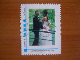 France Obl   MTAM 4  Illustration  Photo De Mariés - Used Stamps
