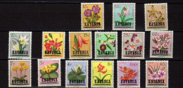 Congo - Katanga -  1961 - Timbres Du Congo Flore - Fleurs - Surcharges - Neufs** - MNH - Ongebruikt