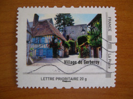 France Obl   ID 7  Illustration Gerberoy - Used Stamps