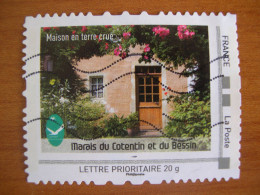 France Obl   ID 7  Illustration Marais Du Cotentin - Used Stamps