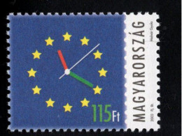 20 61045789 2003 SCOTT 3858 (XX)   POSTFRIS MINT NEVER HINGED - EUROPEAN MEMBERSHIP CLOCK TYPE - Unused Stamps