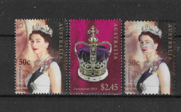 Australia 2003 Coronation 50th Anniv. Y.T. 2118/2120 (0) - Usados