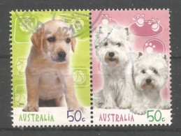 Australia 2004 Cats & Dogs Pair Y.T. 2258+2260 (0) - Usados