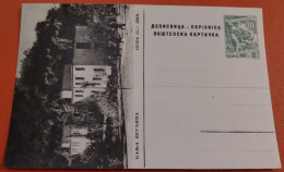 Yugoslavia C1958 Bosnia & Herzegovina - Banja Vrucica - Illustrated Unused Postal Stationery Card 10 Dinars R! - Enteros Postales