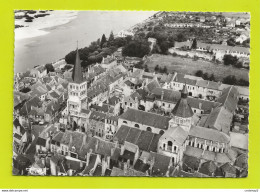 58 LA CHARITE SUR LOIRE N°15513 Vue Générale Eglise Et Prieuré Quincaillerie Charron Imprimerie Café Restaurant VOIR DOS - La Charité Sur Loire