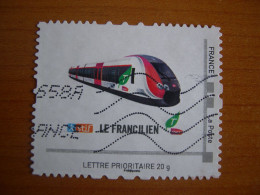 France Obl   ID 7  Illustration Francilien - Used Stamps