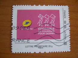France Obl   ID 7  Illustration La Poste - Used Stamps