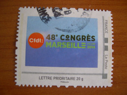 France Obl   ID 7  Illustration Cfdt - Used Stamps