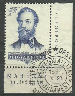 Hungary 1954 Mi 1397 Cancelled  (SZE4 HNGmar1397) - Writers