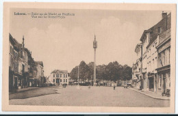 Lokeren - Zicht Op De Markt En Stadhuis - Vue Sur La Grand'Place  - Lokeren