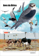 Guinea Bissau 2023 Birds Of Africa. (607b1) OFFICIAL ISSUE - Adler & Greifvögel