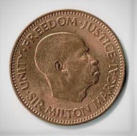 SIERRA LEONE / HALF CENT / 1964 - Sierra Leone