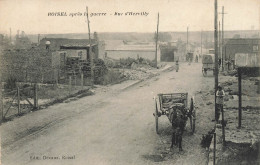 Roisel * Après La Guerre * La Rue D'hervilly * Attelage * Bombardement - Roisel