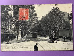 75    PARIS    Boulevard Latour-Maubourg   Tram     Attelage….    Bon état - Arrondissement: 07