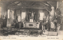 Roisel * Intérieur De La Chapelle Du Village En 1922 - Roisel