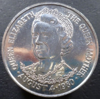 Tristan Da Cunha - 25 Pence 1980 - 80° Nascita Della Regina Elisabetta La Regina Madre - KM# 3 - Andere - Afrika