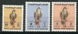 United Arab Emirates 1990 Mi 286x+290x+293x MNH  (LZS10 UAE286x+290x+293x) - Adler & Greifvögel