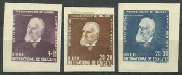 Romania 1942 Mi 743-745B Mh - Mint Hinged  (PZE4 RMN743-745B) - Writers