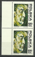 Poland 1974 Mi 2352 Fi 2205 MNH  (ZE4 PLDmarpar2352) - Writers