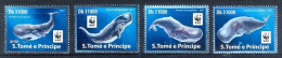 BT49- S. Tome E Principe 2017 WWF. W.W.F. World Wildlife Fund For Nature. Fish. Marine Life. - Ungebraucht