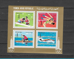 Olympic Games 1980 , Yemen - Blok Postfris - Summer 1980: Moscow