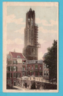 NEDERLAND Prentbriefkaart Domtoren En Lichte Gaard 1925 Utrecht - Maastricht - Utrecht