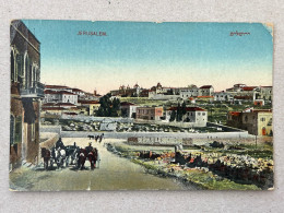 RARE POSTCARD BY ELIAHU BROS - JERUSALEM. PALESTINE, ISRAEL - Palestina