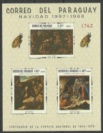 Paraguay 1968 Mi Block 109 MNH  (ZS3 PRGbl109) - Koeien