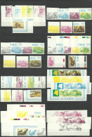 Congo, Democratic Republic (Kinshasa) 1984 Mi Kol Pro 838-845 MNH  (ZS6 ZREkolpro838-845) - Adler & Greifvögel