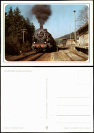 Ansichtskarte Lichte-Neuhaus Am Rennweg Bahnhof - Dampflokomotive 1986 - Neuhaus