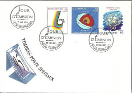 Luxembourg 1995 Mi 1370-1372 FDC  (FDC ZE3 LXB1370-1372) - ONU