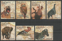 Guinea-Bissau 1988 Mi 982-988 MNH  (ZS5 GUB982-988) - Uilen