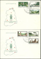 Germany, Democratic Republic (DDR) 1966 Mi 1179-1184 FDC  (FDC ZE5 DDR1179-1184) - Uilen