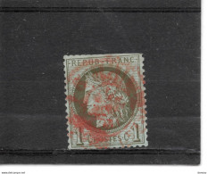 FRANCE 1871 CERES Yvert  50 Oblitéré Cachet à Date Des Imprimés  Cote : 25 Euros - 1871-1875 Cérès